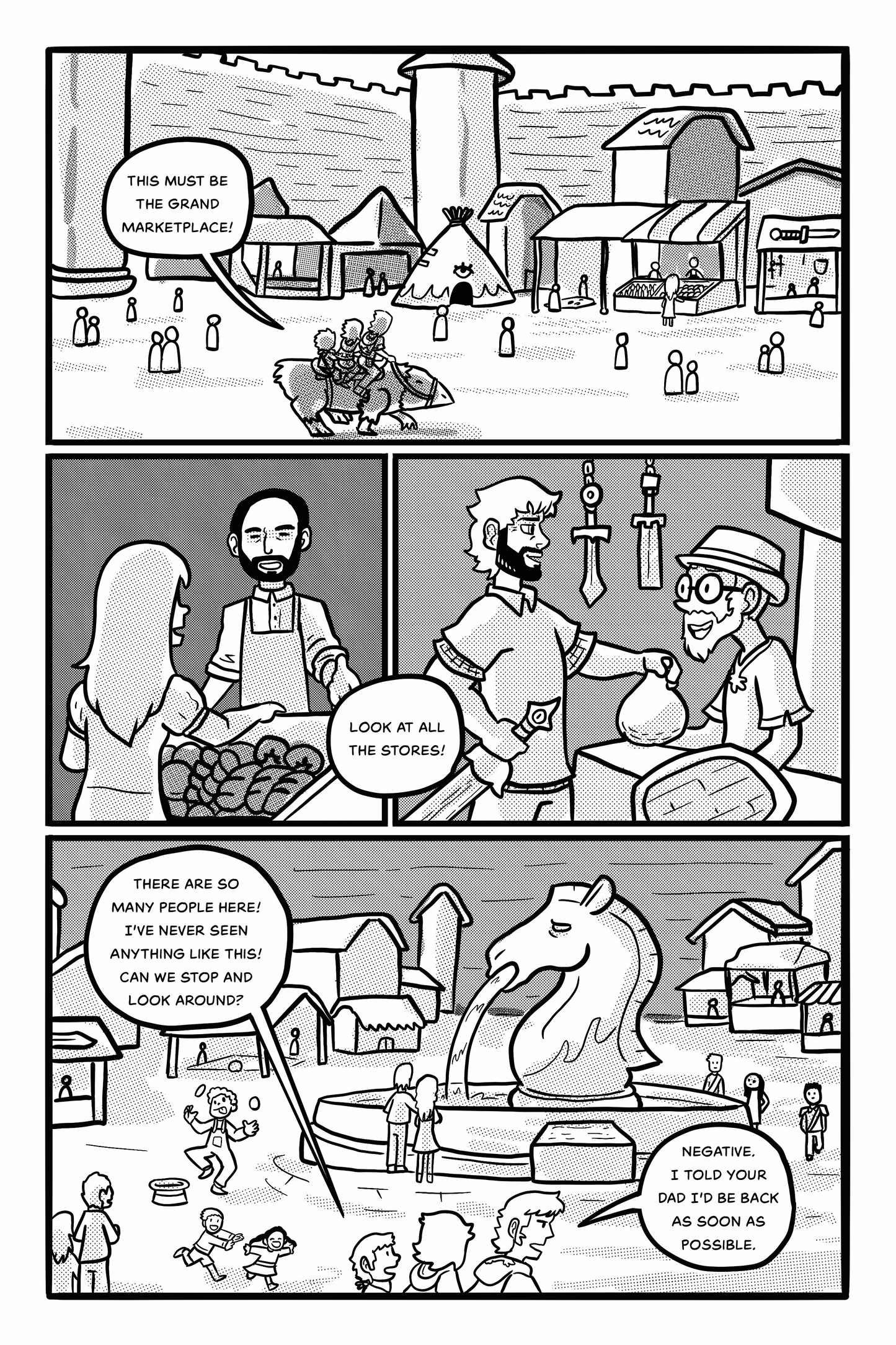 Ivan's Quest Comic Book Chapters 1-4 Bundle