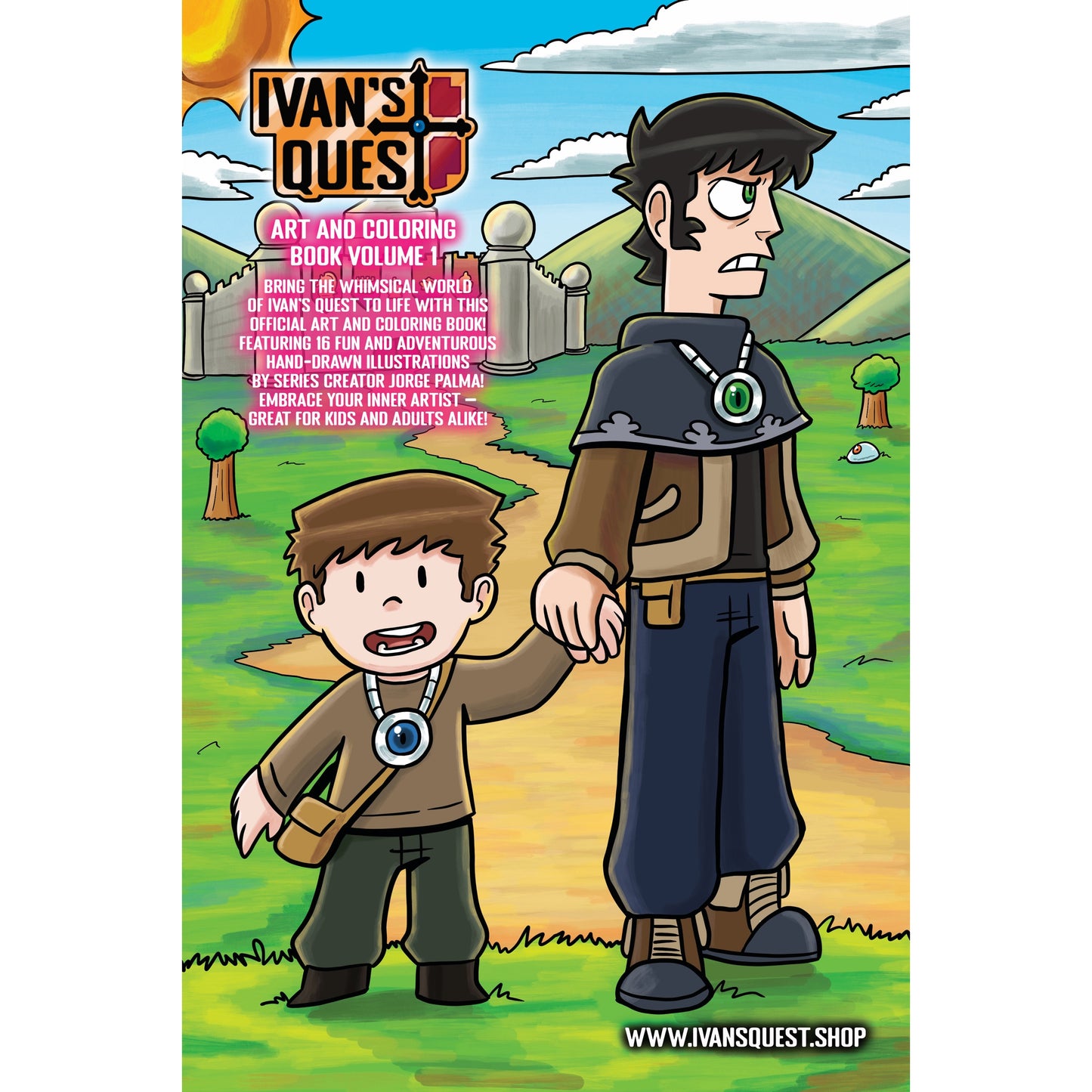 Ivan’s Quest Art and Coloring Book Volume 1