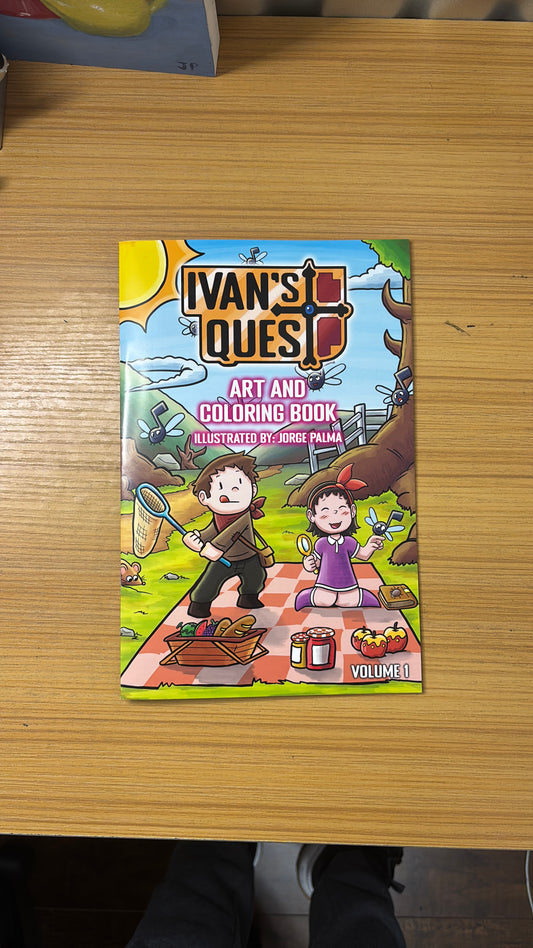 Ivan’s Quest Art and Coloring Book Volume 1