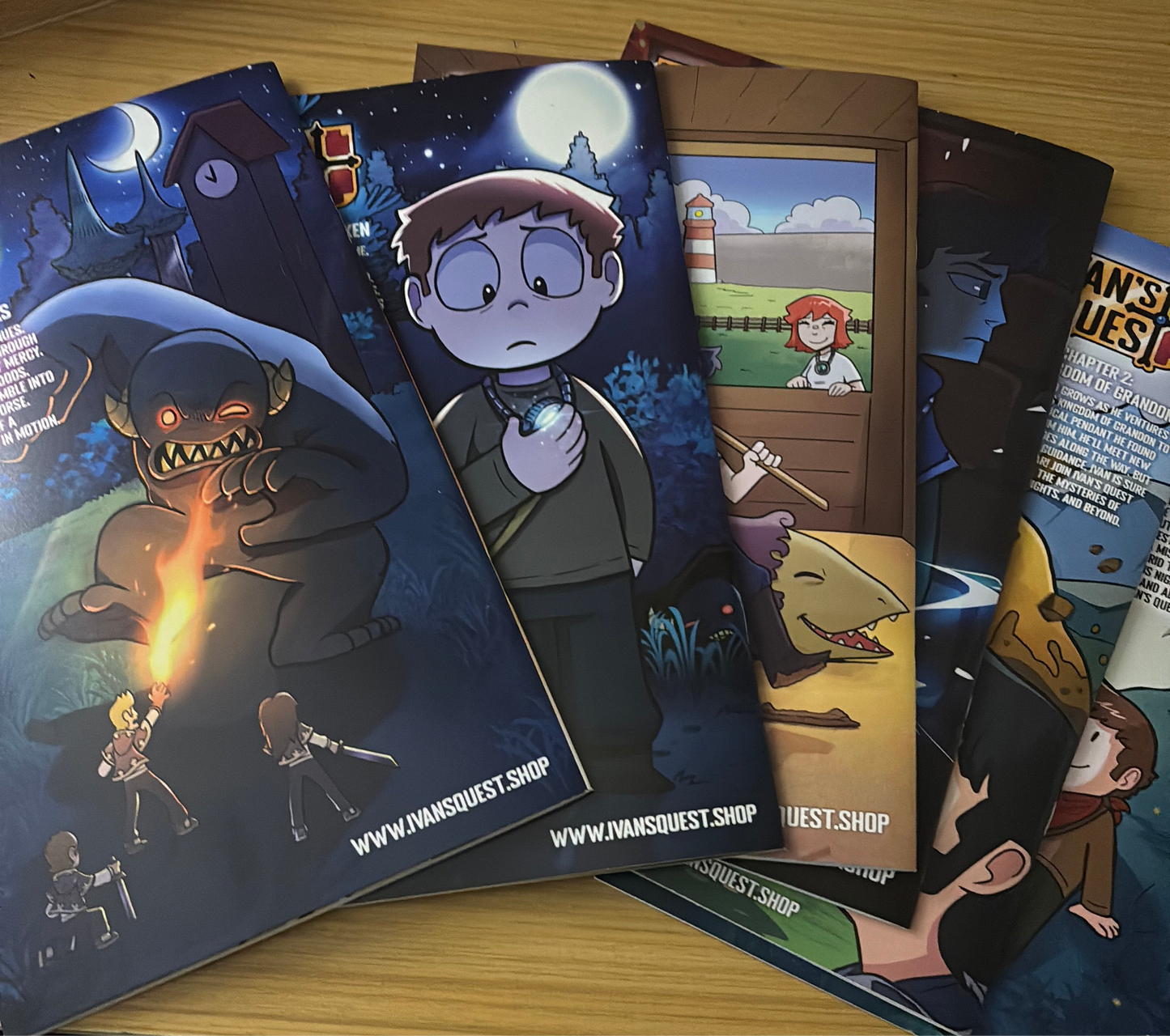 Ivan’s Quest Comic Book Chapters 1-6 Bundle