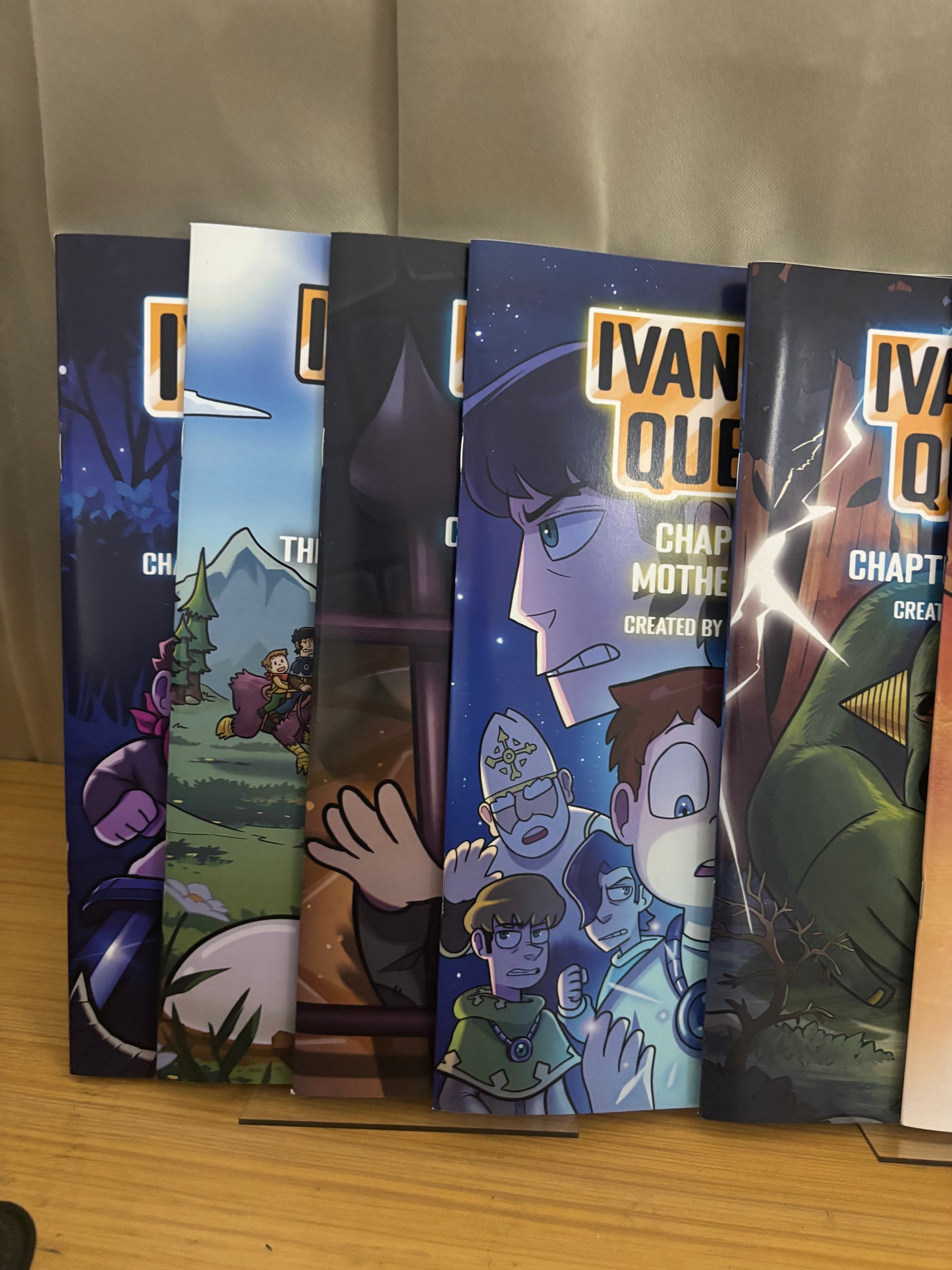 Ivan’s Quest 8 Comic Book Bundle - Signed By Creator