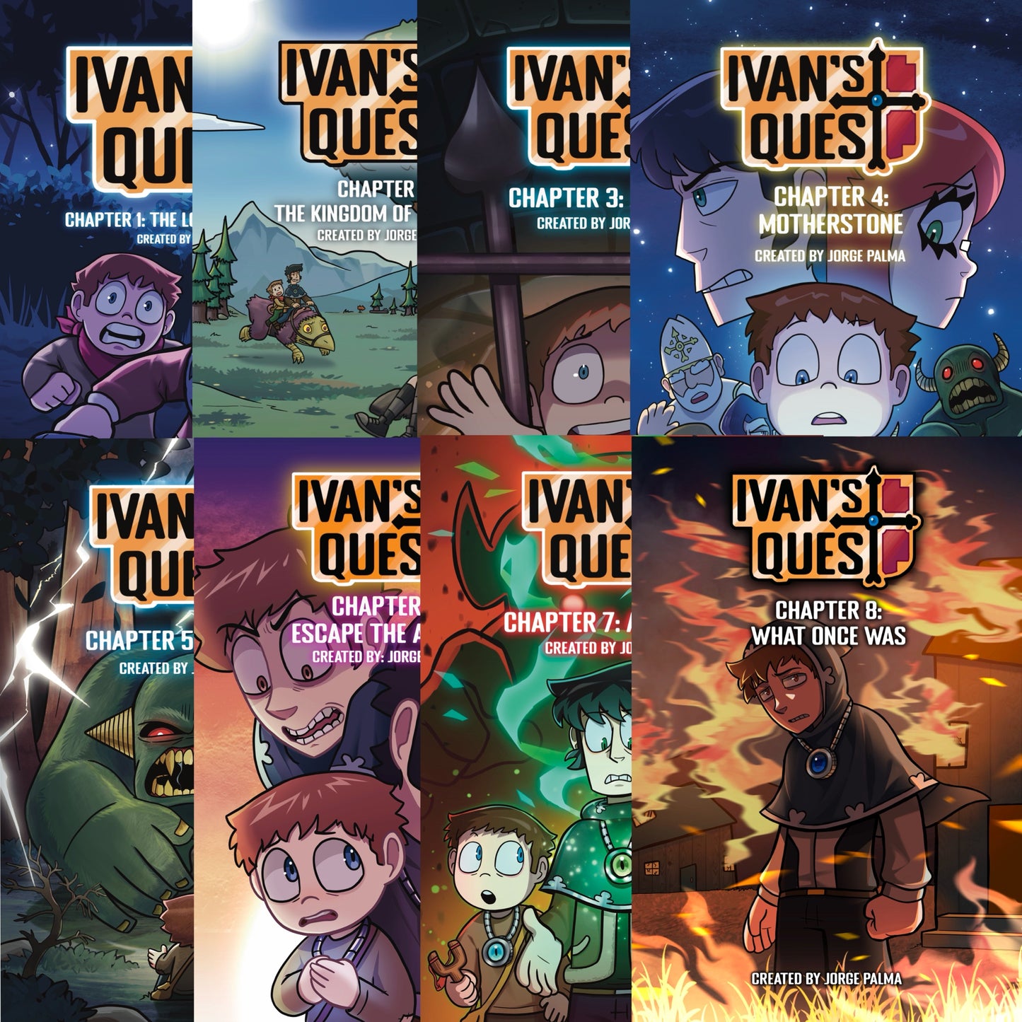 Ivan’s Quest 8 Comic Book Bundle - Signed By Creator