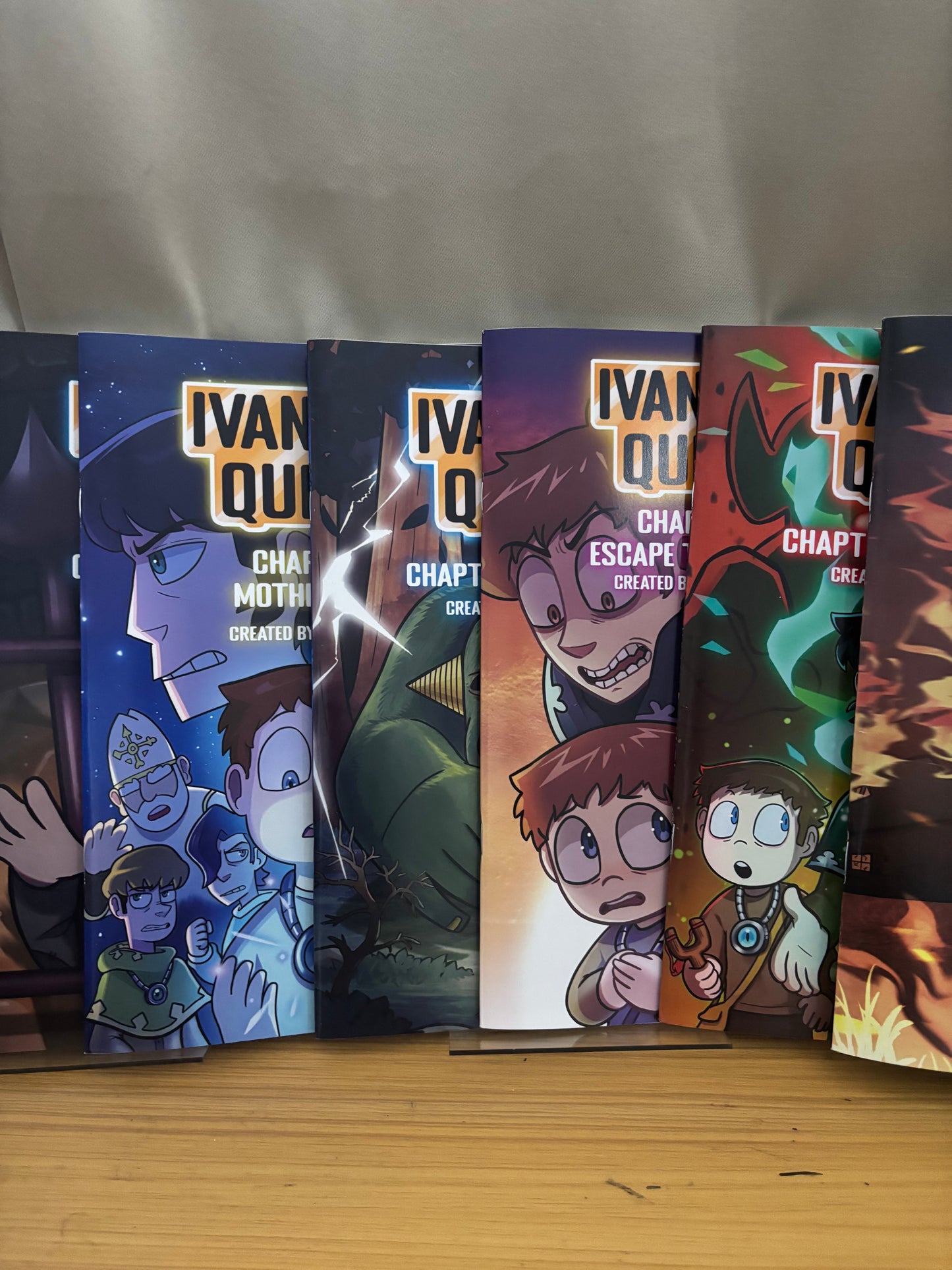 Ivan’s Quest 8 Comic Book Bundle - Signed By Creator