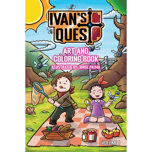 Ivan’s Quest Art and Coloring Book Volume 1