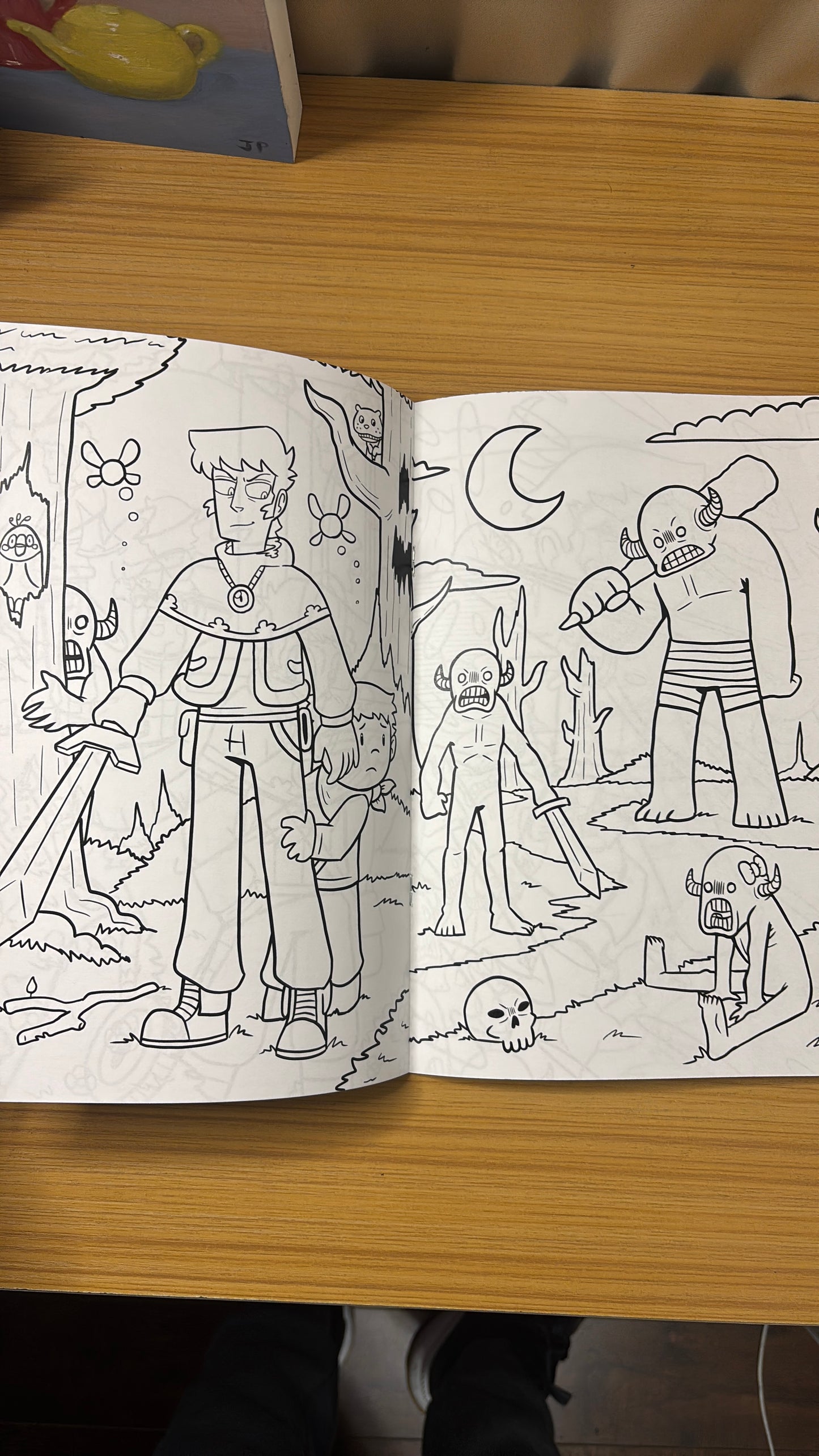 Ivan’s Quest Art and Coloring Book Volume 1