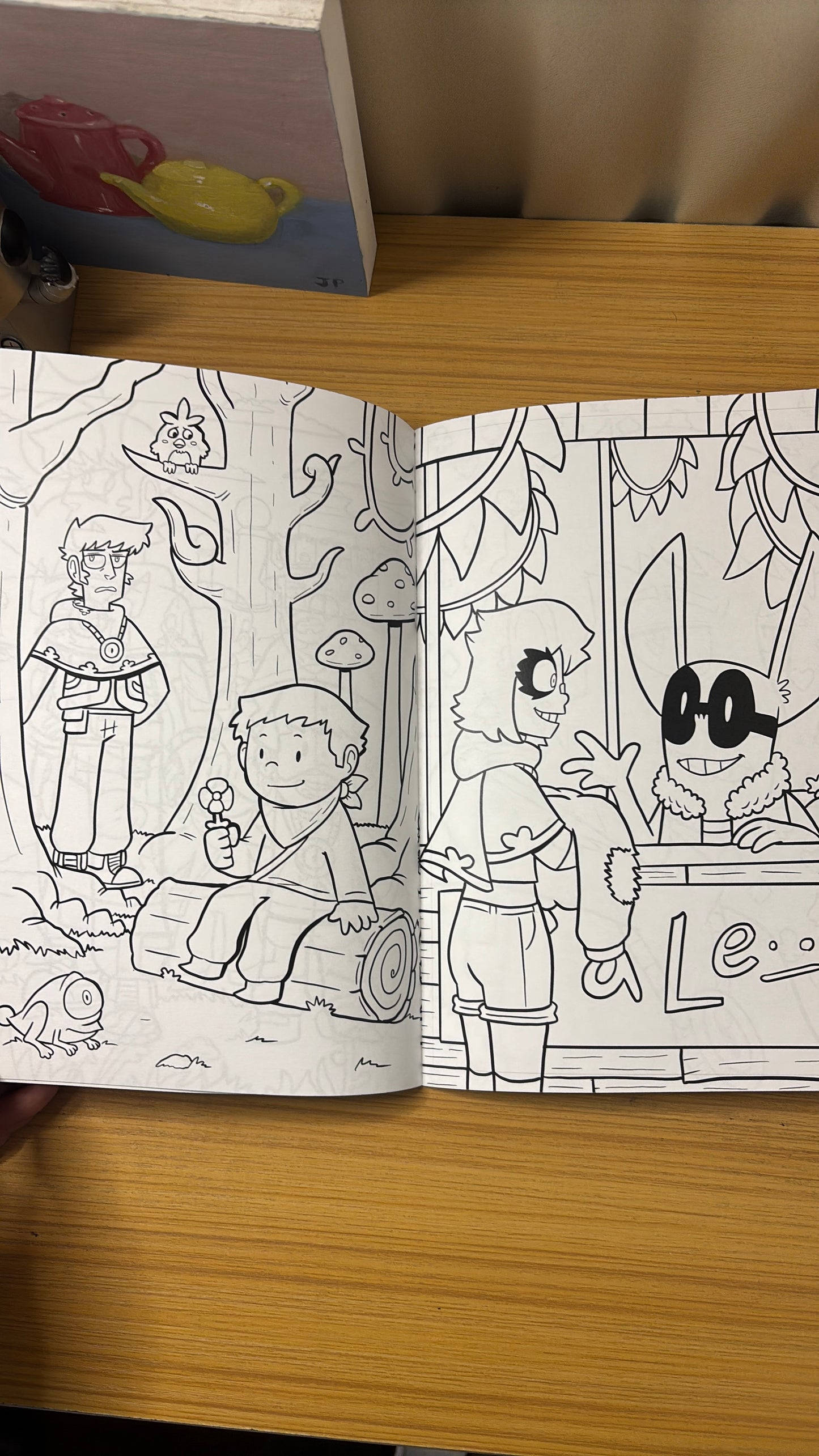 Ivan’s Quest Art and Coloring Book Volume 1