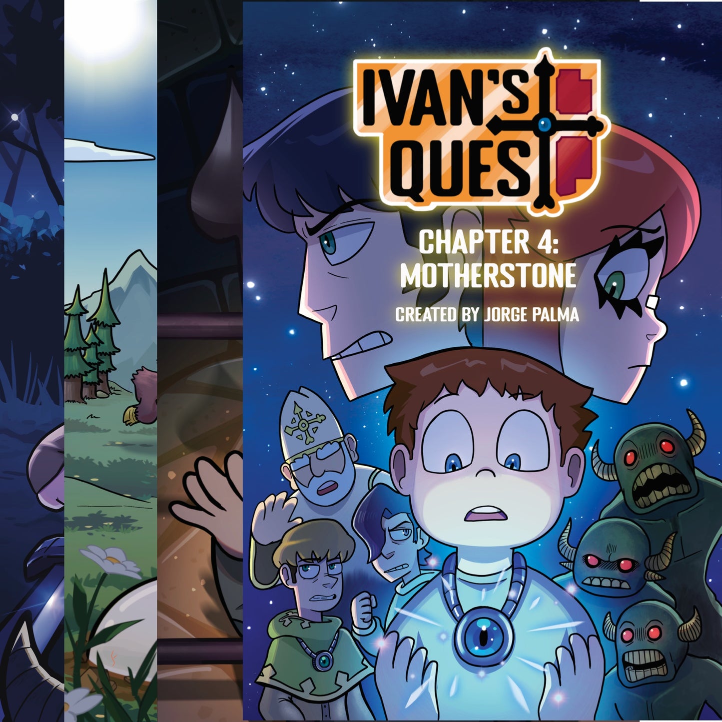 Ivan's Quest Comic Book Chapters 1-4 Bundle